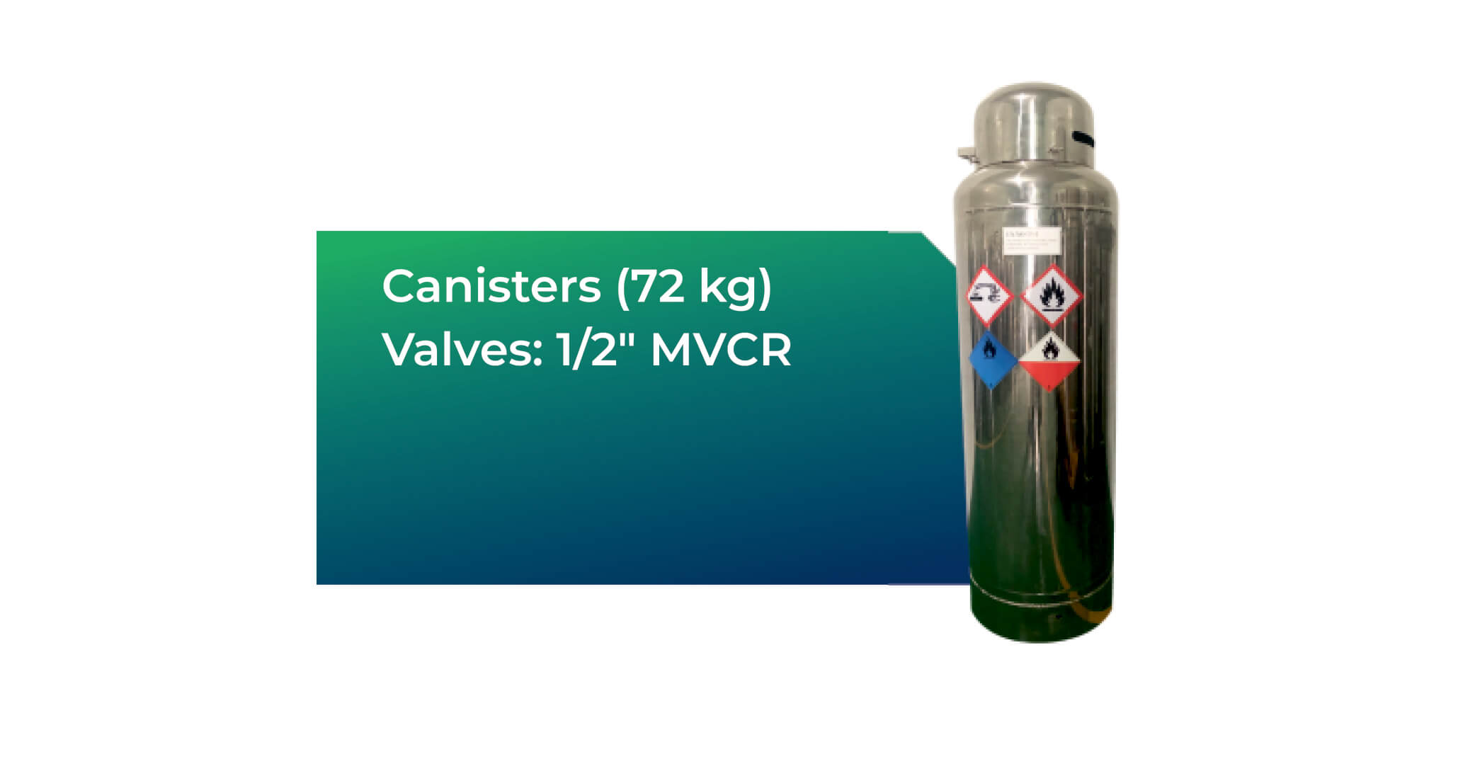Canisters (72 kg)
