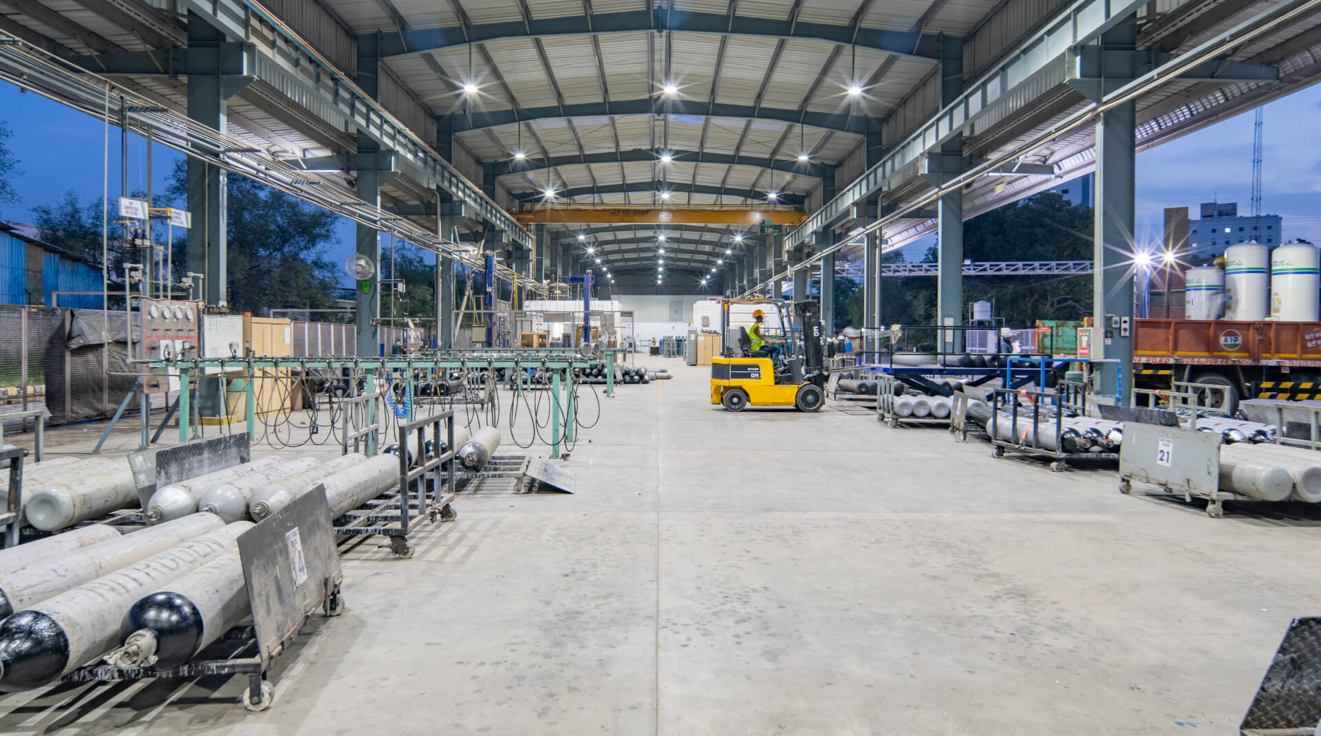 Industrial storage systems