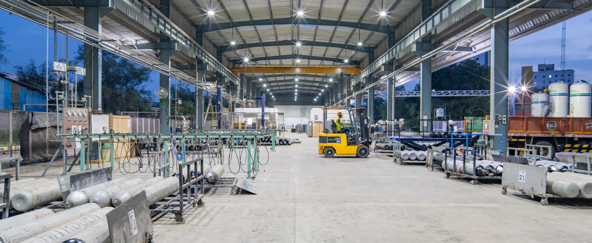 Industrial storage systems