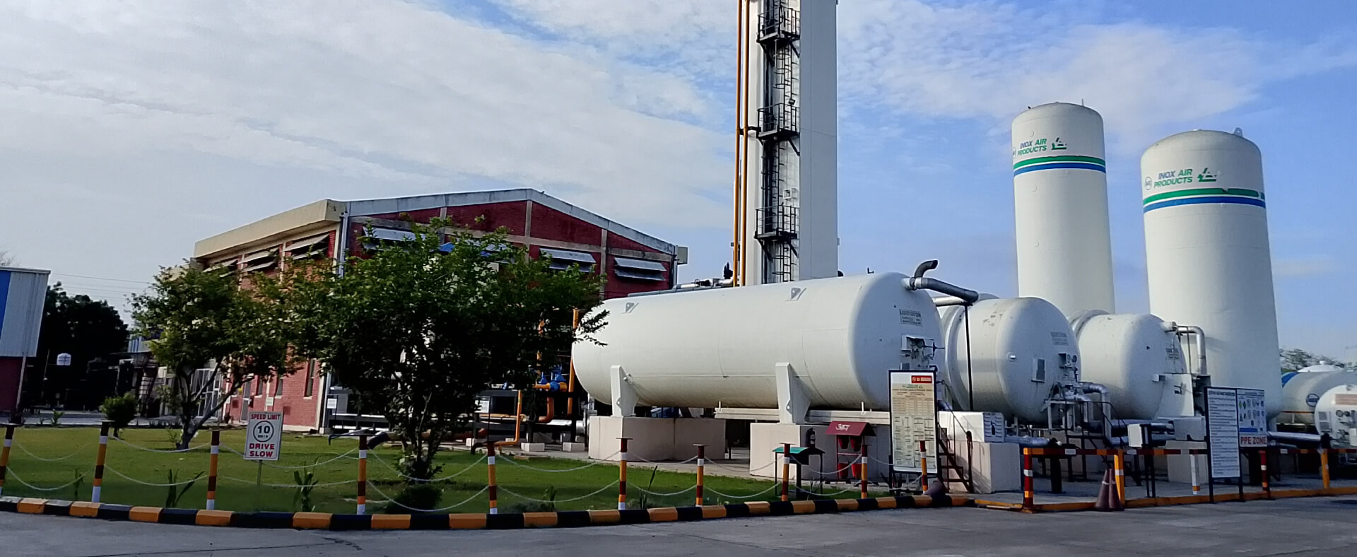Industrial gas storage solutions